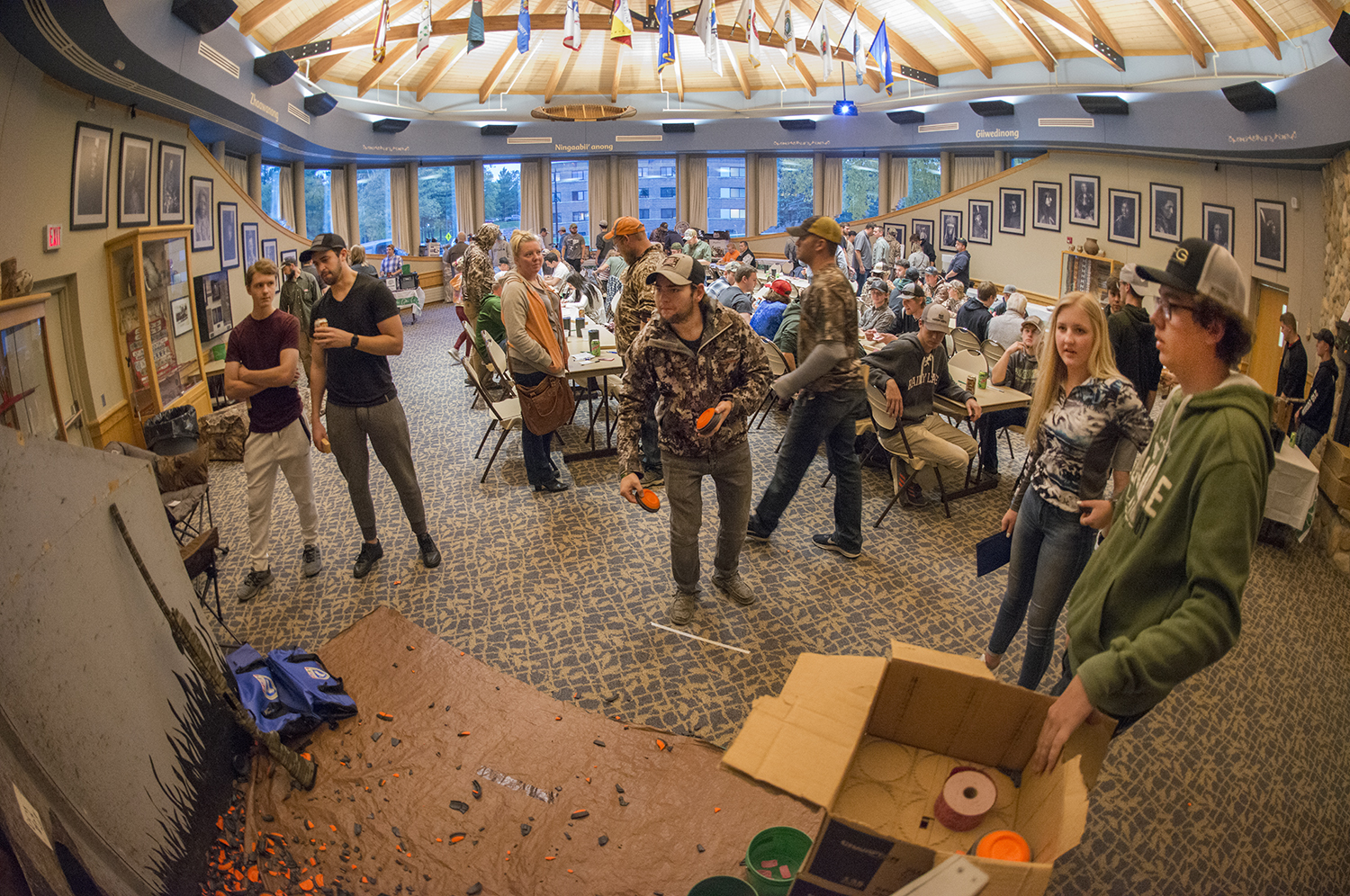 Attendees of the Ducks Unlimited Banquet.