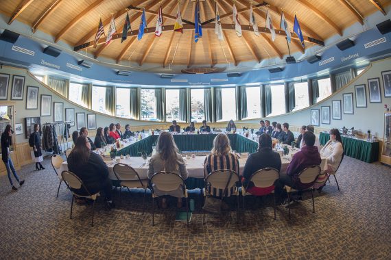 The AIRC Gathering Room.