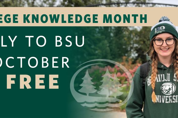 Thinking About College? Apply to Bemidji State University for Free in October