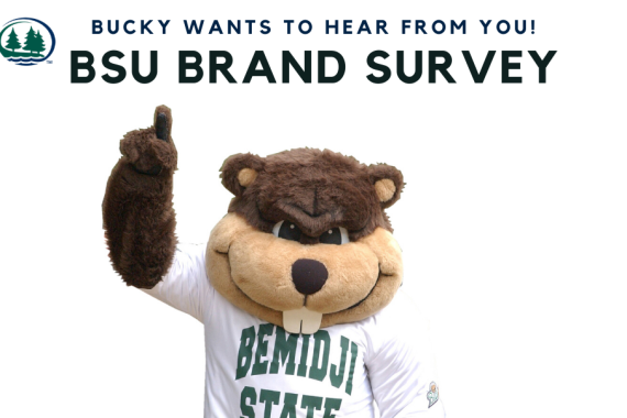 Bucky Wants to Hear From You! Take the 5-Minute Bemidji State Brand Survey