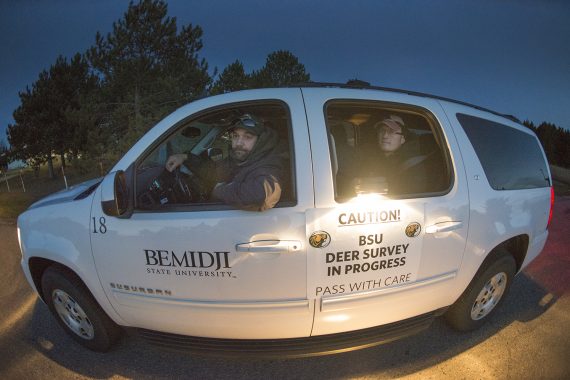 Oh Deer: BSU Students & Faculty Continue Surveying Deer Population in Bemidji