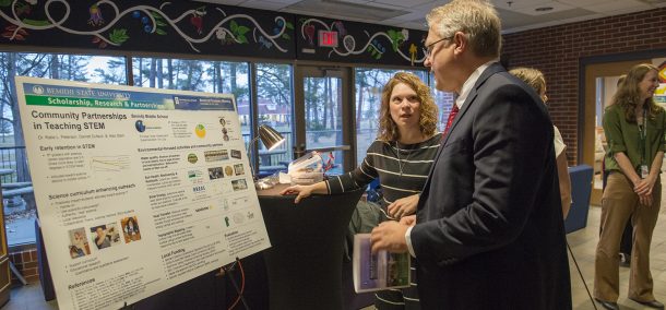 Trustees explored a showcase of BSU's latest research.