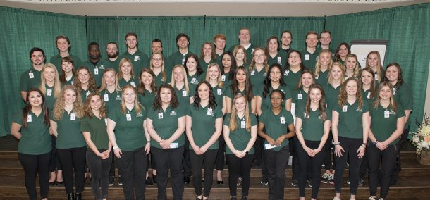 Class of 2022 nursing students.