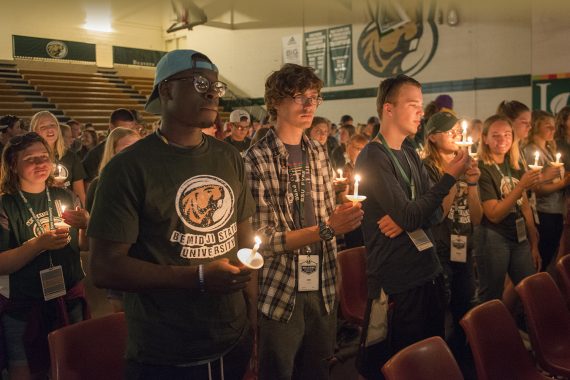 BSU&rsquo;s 101st entering class celebrates convocation.