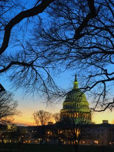 Capital Hill in the Dusk