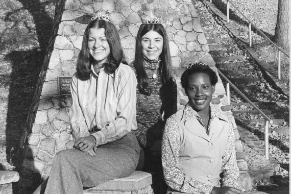 Homecoming royalty, 1970s.