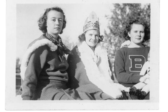 Homecoming royalty, 1938.
