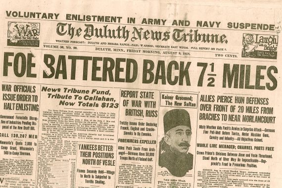 1919 Duluth News Tribune
