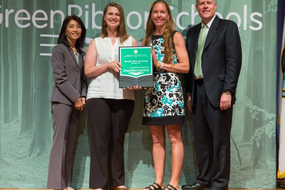 BSU was named a Green Ribbon School for sustainability by the U.S. Department of Education in 2017.