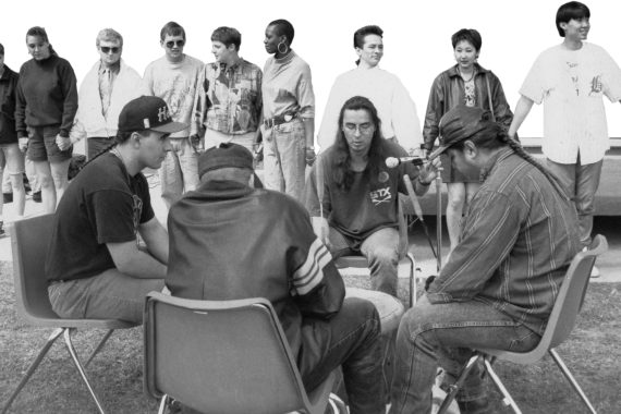Hands Across Campus, 1990s.