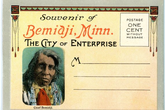 Souvenir Illustration Book City of Bemidji, “The City of Enterprise” published by Hakkerup Studio.