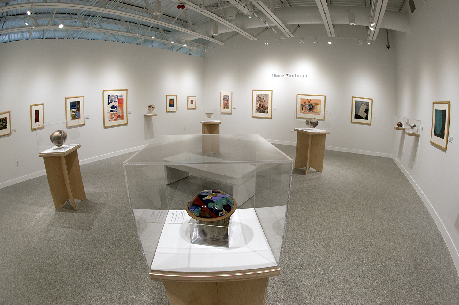 The Bemidji State Harlow-Kleven gallery in Bemidji’s Watermark Art Center.