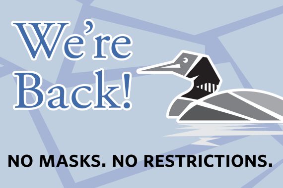 We’re back this Fall. No restrictions. No joke.
