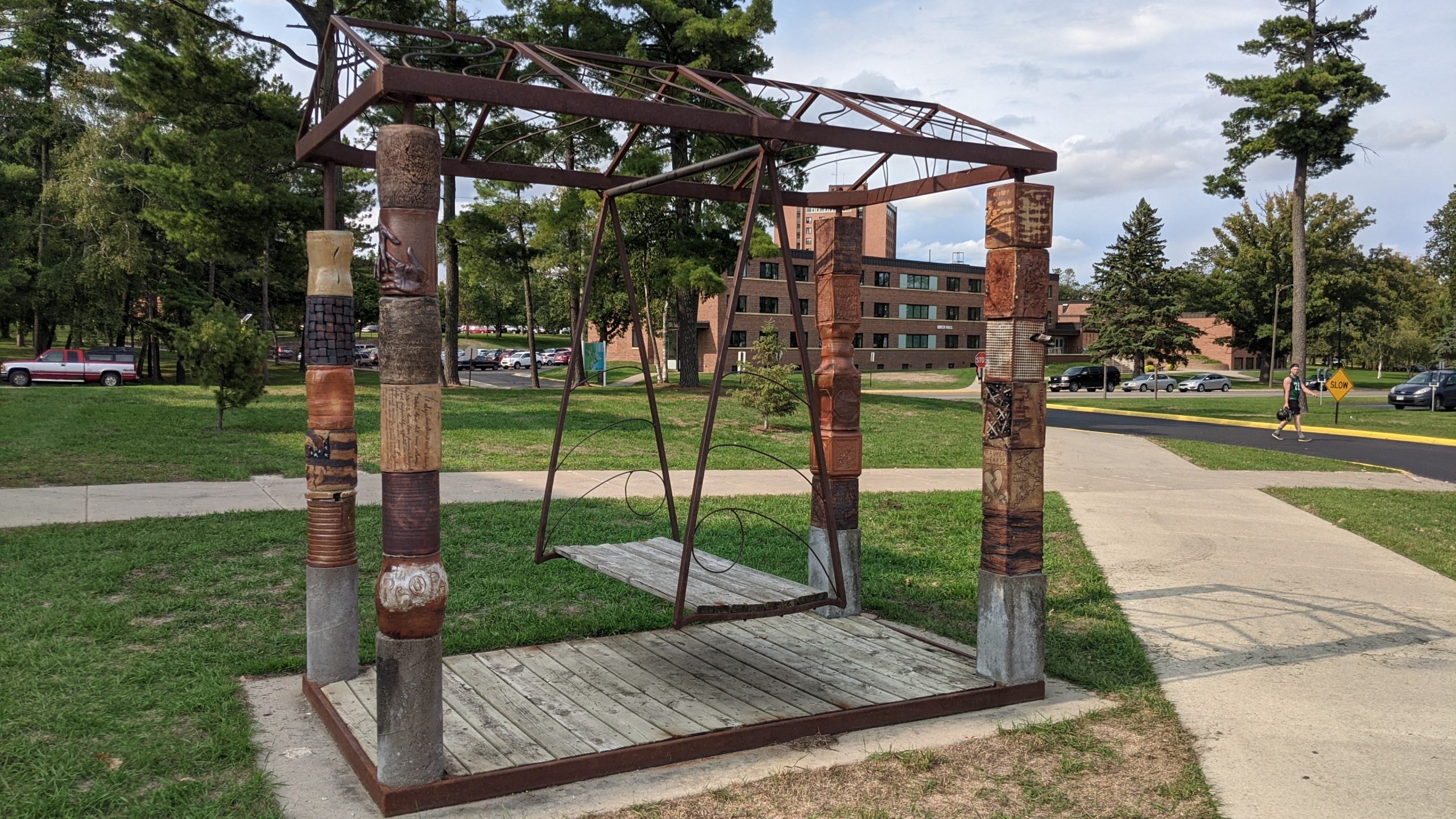 Sept. 11 outdoor sculpture swing