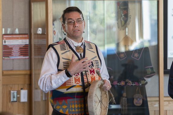 Dr. Mark Standing Eagle Baez (https://www.bemidjistate.edu/directory/facstaff/vp2955ia/), assistant professor of psychology