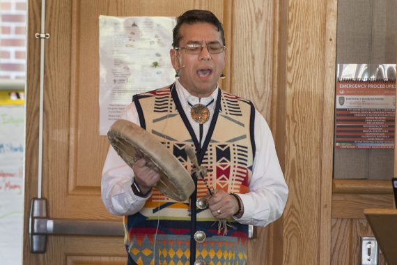 Dr. Mark Standing Eagle Baez, assistant professor of psychology