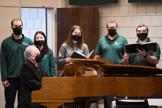 The Bemidji Choir performing "Life Every Voice and Sing," Dr. Martin Luther King, Jr. Breakfast