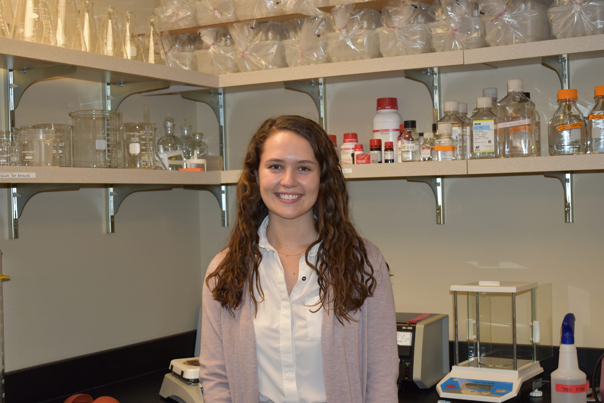Jessica Carney, cellular and molecular biology senior