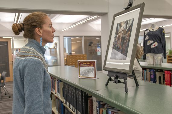 Erika Bailey-Johnson, campus sustainability director at "Books Unbound"