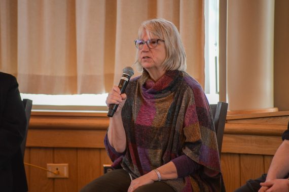 Barb Houg, executive director of Bemidji’s Peacemaker Resources