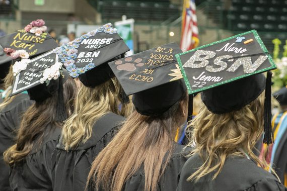 BSU graduation caps
