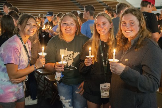 BSU's Convocation ceremony officially welcomed the BSU Class of 2026 on Aug. 19