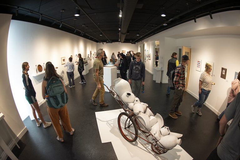 The TAD Faculty Art Show was held in the Talley Gallery on Oct. 5