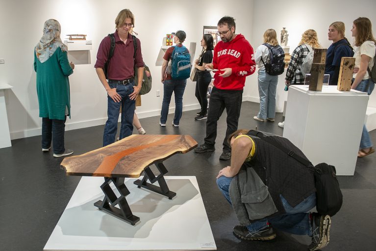 The TAD Faculty Art Show was held in the Talley Gallery on Oct. 5