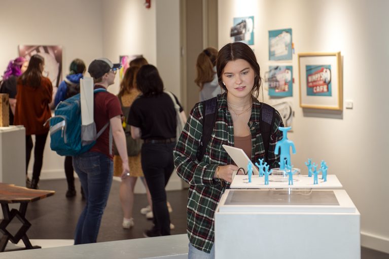 The TAD Faculty Art Show was held in the Talley Gallery on Oct. 5