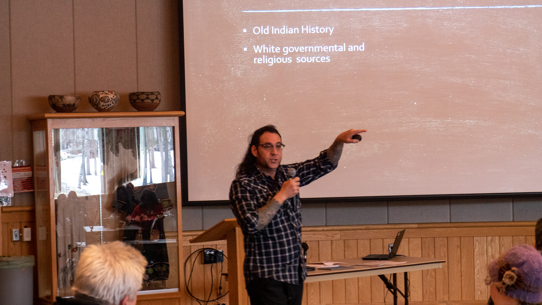 Dr. Dennis Fisher presented "Treaties, Strategies, and Traditionalism" on Nov. 29