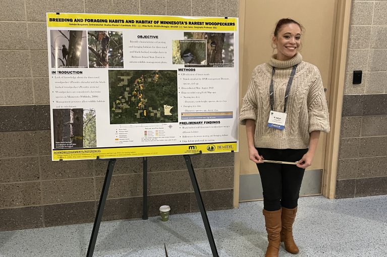 Katelyn Bergstrom's poster presentation