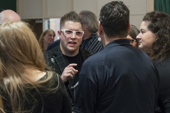 Attendees of the BSU Spring Start Up Breakfast on Jan 4