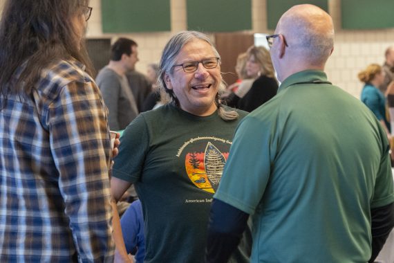 Attendees of the BSU Spring Start Up Breakfast on Jan 4