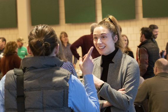 Attendees of the BSU Spring Start Up Breakfast on Jan 4