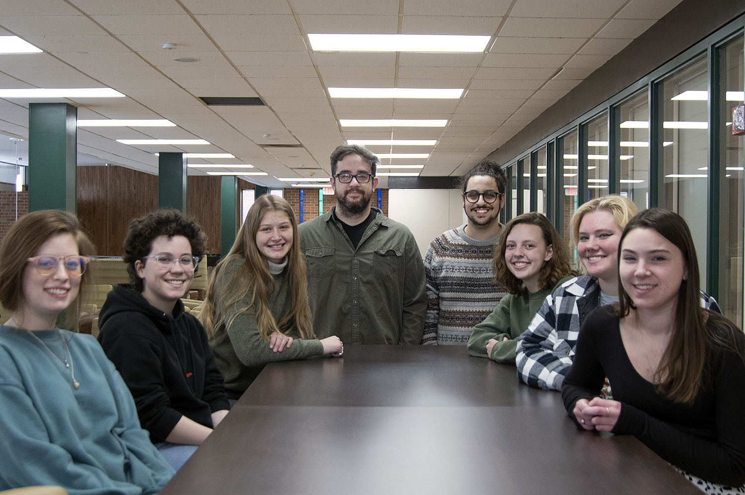 Members of BSU's Milk Tooth student organization