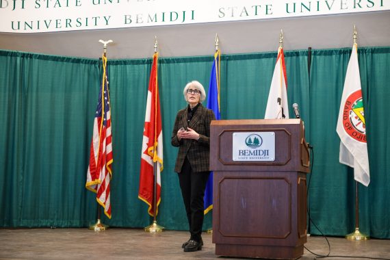 Dr. Maria Bevacqua, professor of gender and women’s studies at Minnesota State University Mankato