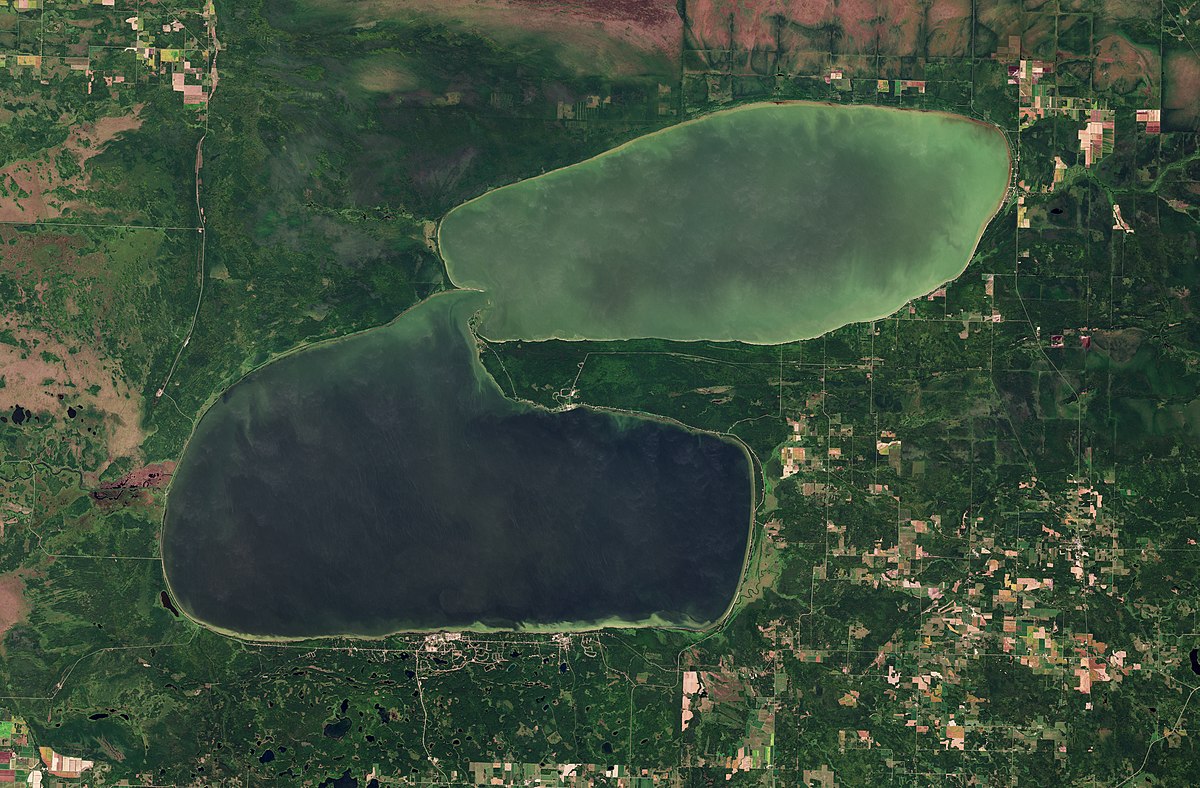 Aerial image of Red Lake