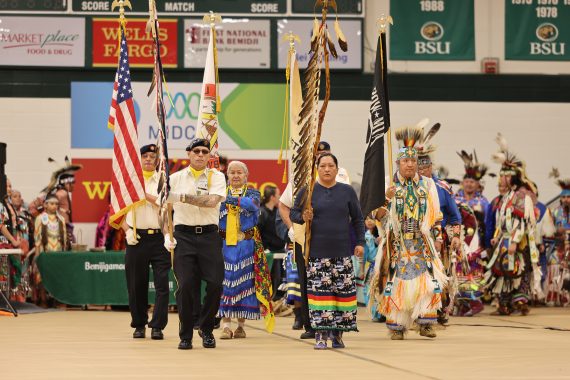 Attendees of the BSU's 50th Powwow