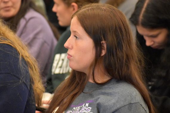 Students at BSU's 2023 Convocation.