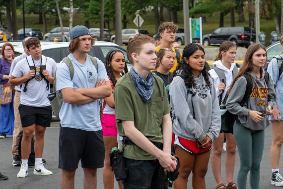 Students at the AIRC Day of Welcome