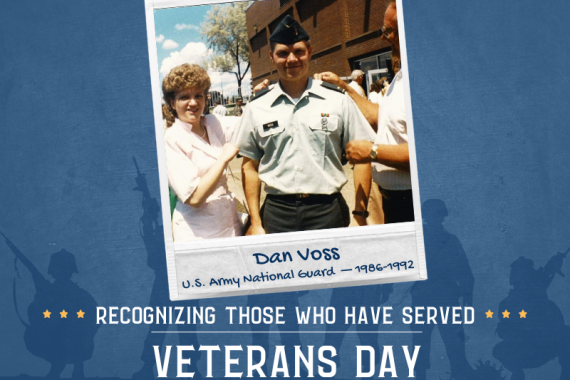 2023 Veterans Day photo of Dan Voss