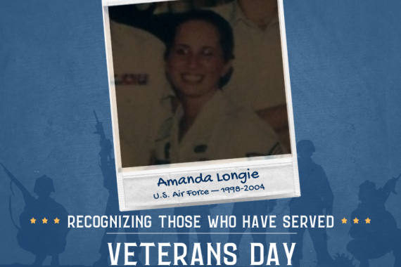 2023 Veterans Day photo of Amanda Longie