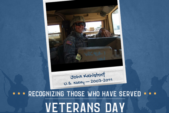 2023 Veterans Day photo of John Kahlstort