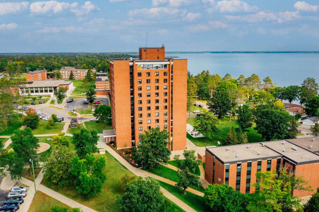 The Bemidji State University campus