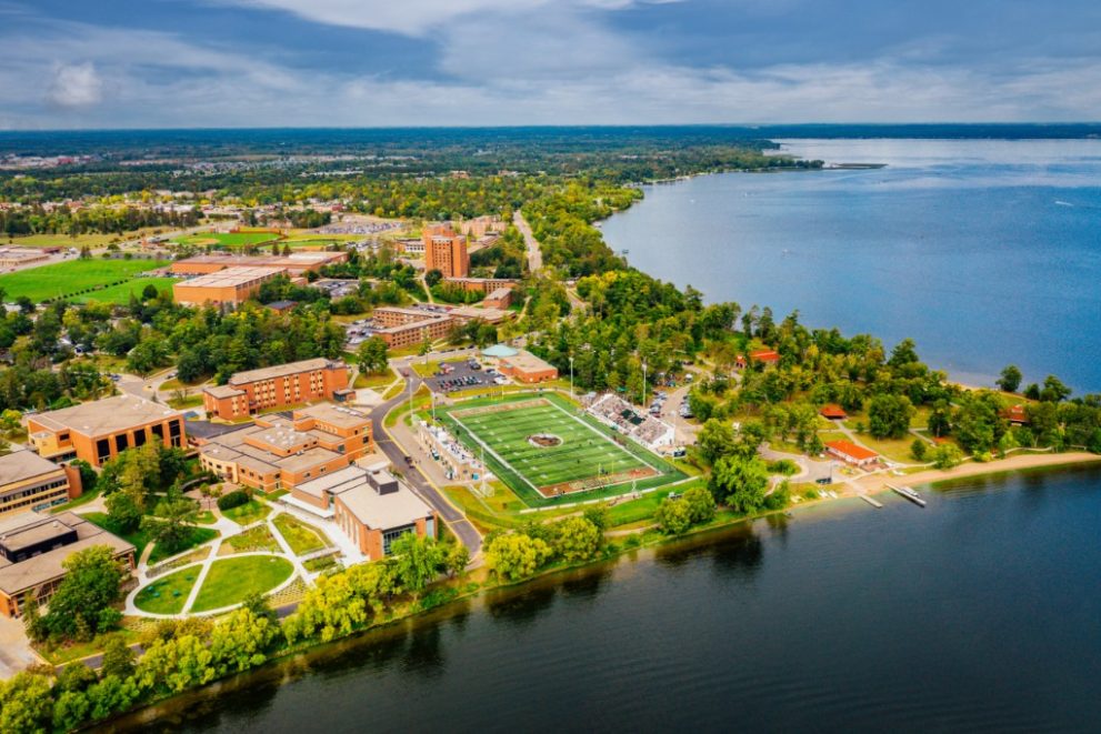 The Bemidji State University campus