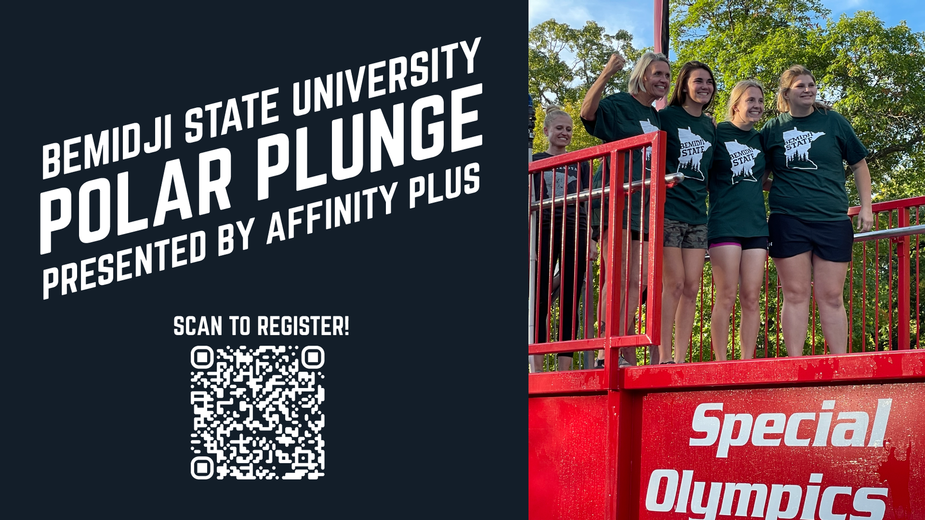 BSU and Affinity Plus will host a Polar Plunge April 16