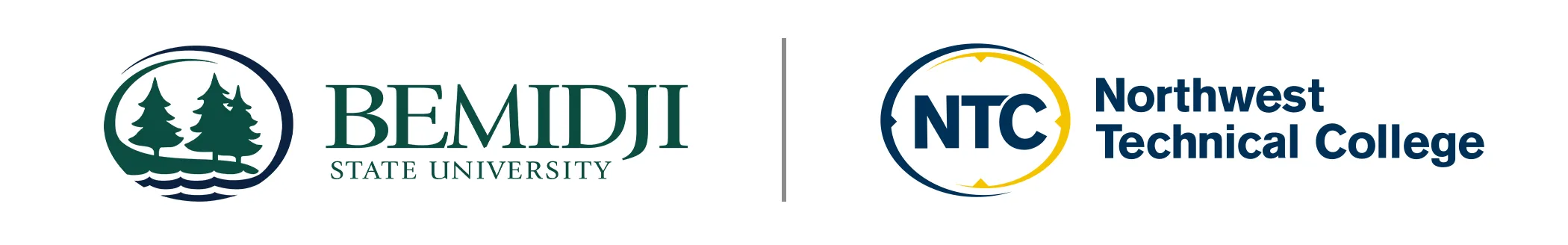 The BSU and NTC logos next to each other.