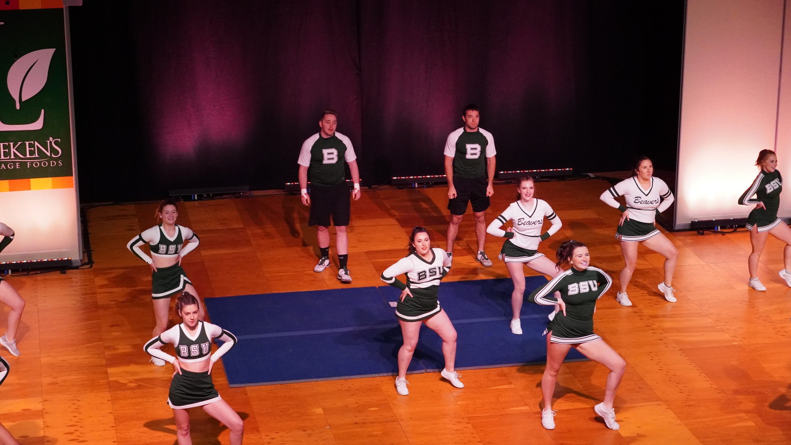 BSU dance team performing in funtastic follies dance in 2019