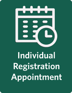 Click this icon to request an individual registration appointment.