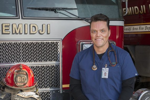 A Life in Emergency Services: Lindahl Finds Support at BSU Amidst the Pandemic